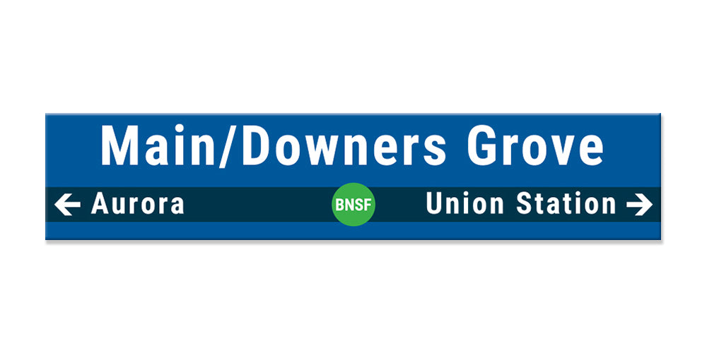 Main Street/Downers Grove Sign