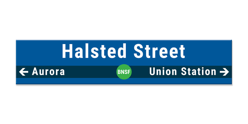 Halsted Street Sign