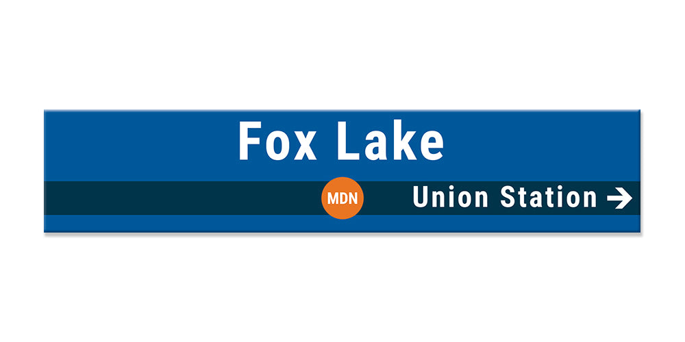 Fox Lake Sign