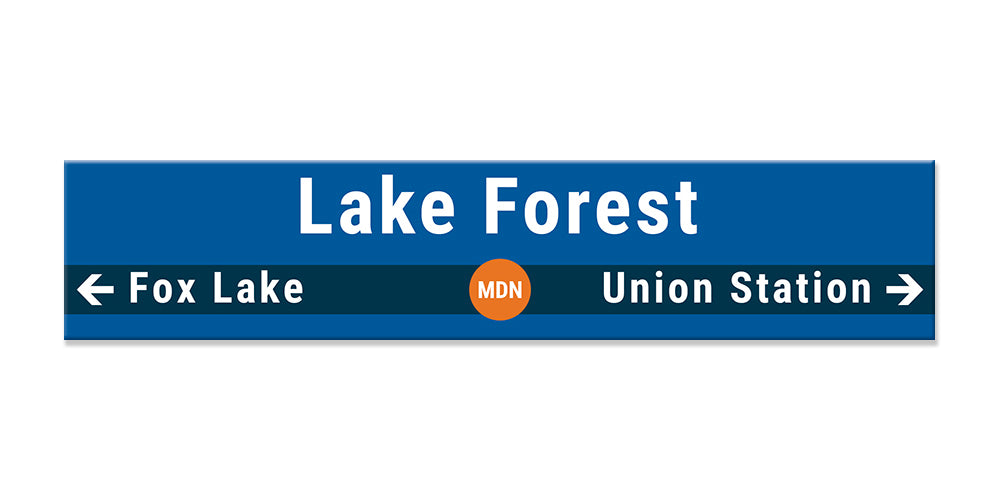 Lake Forest Sign