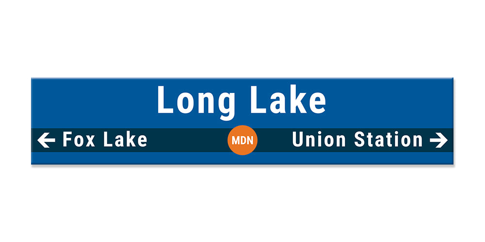 Long Lake Sign