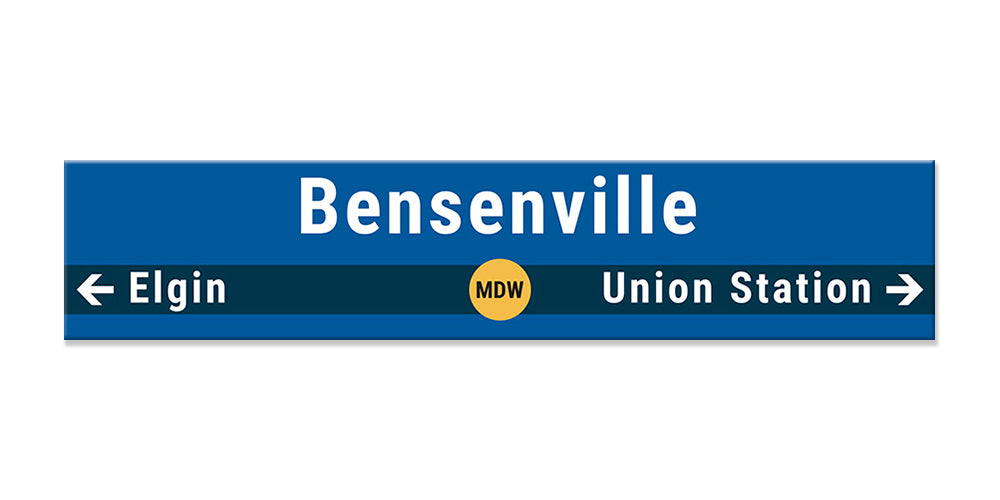 Bensenville Sign