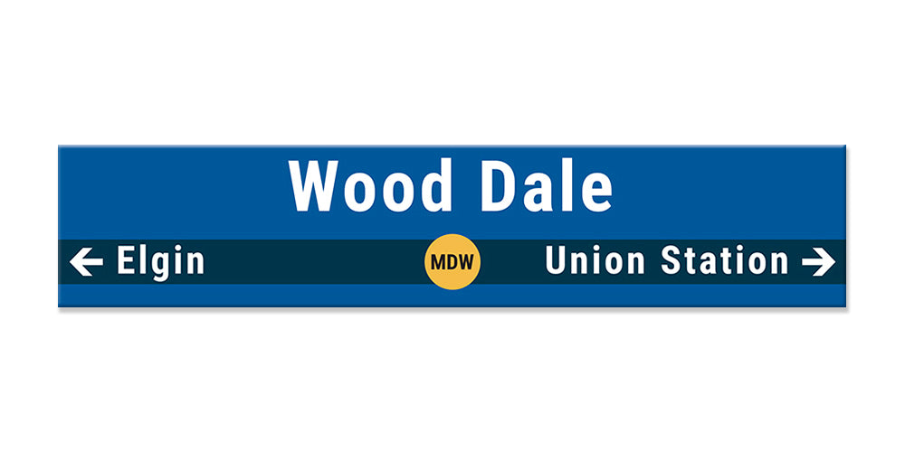 Wood Dale Sign
