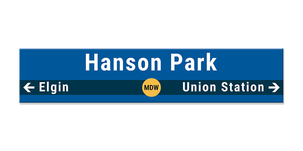 Hanson Park Sign