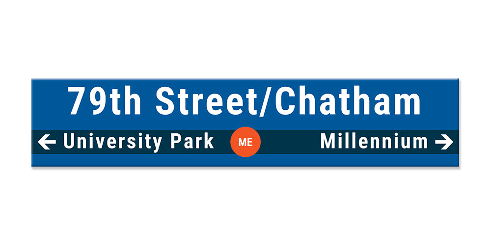 79th Street/Chatham Sign