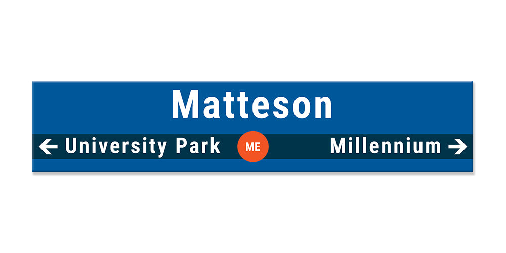 Matteson Sign
