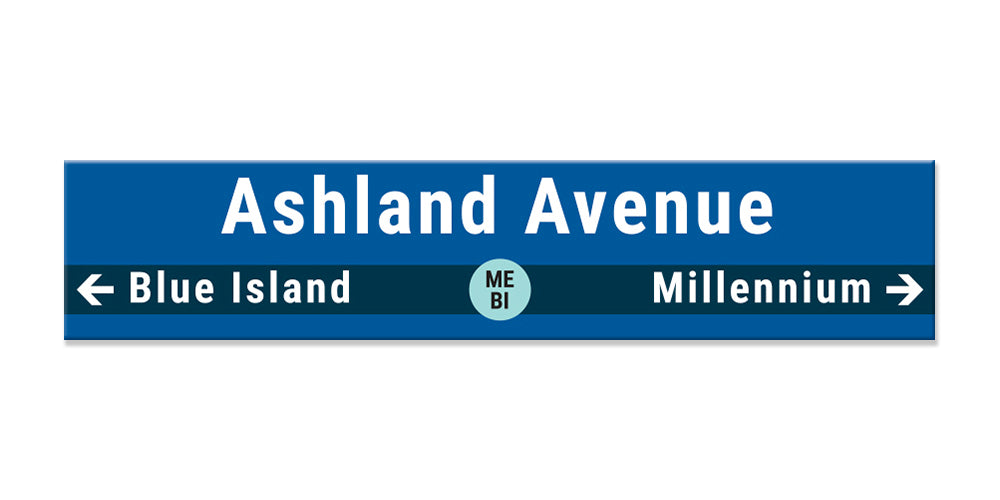 Ashland Avenue Sign