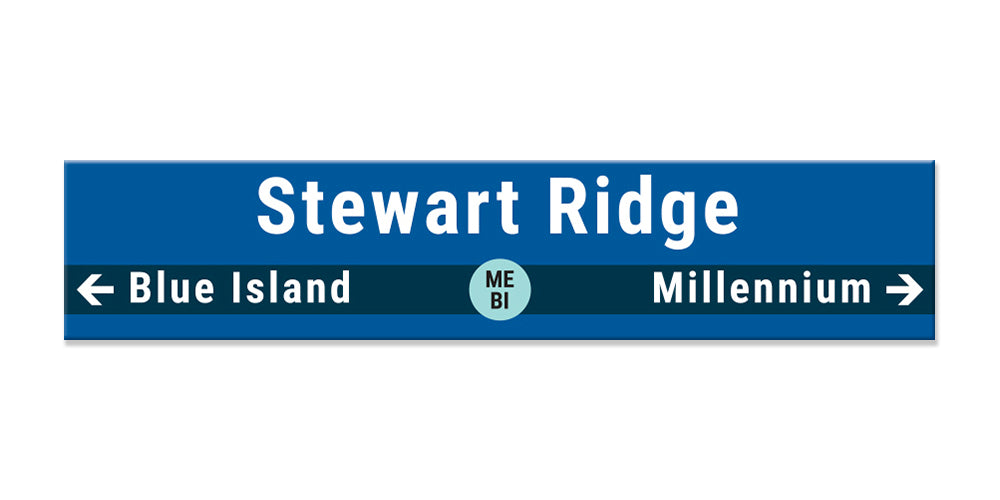 Stewart Ridge Sign