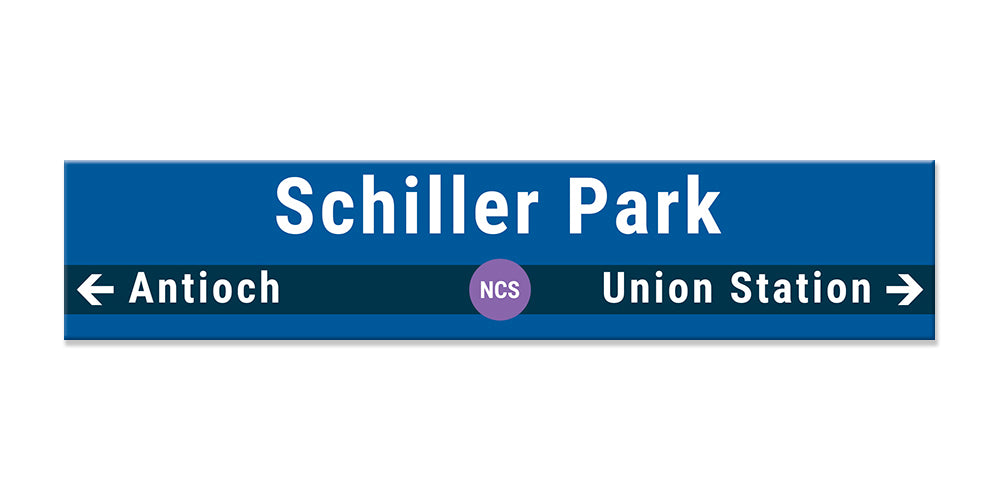Schiller Park Sign