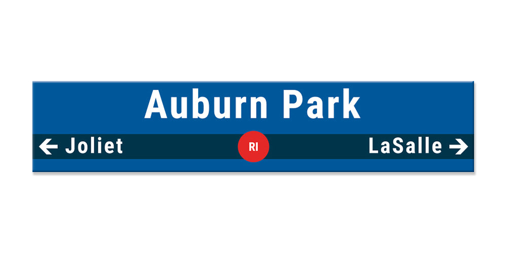 Auburn Park Sign