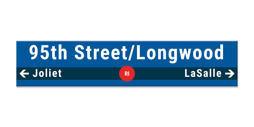 95th Street/Longwood Sign