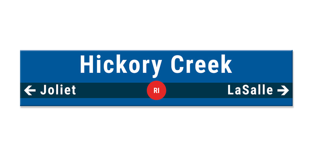 Hickory Creek Sign
