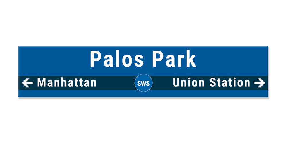 Palos Park Sign
