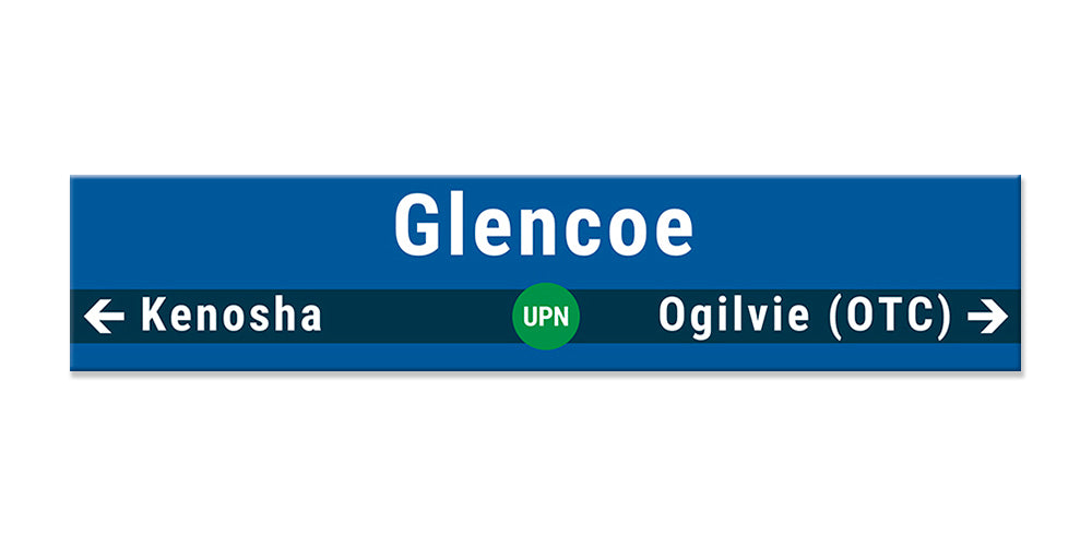 Glencoe Sign