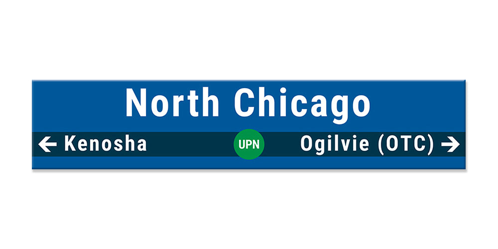 North Chicago Sign