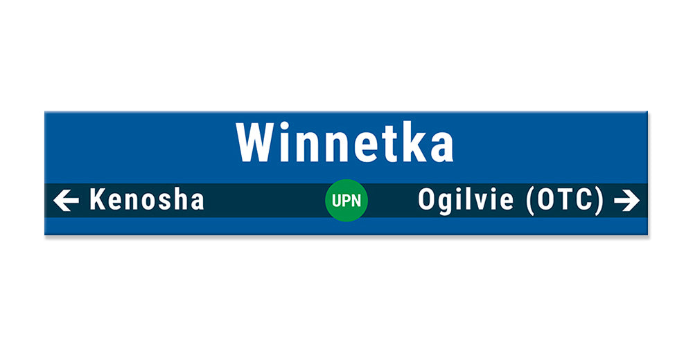 Winnetka Sign