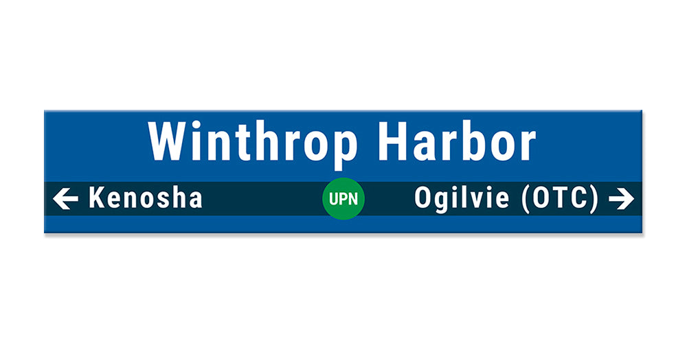 Winthrop Harbor Sign