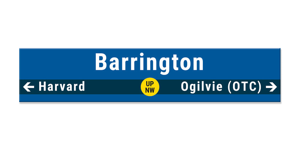 Barrington Sign