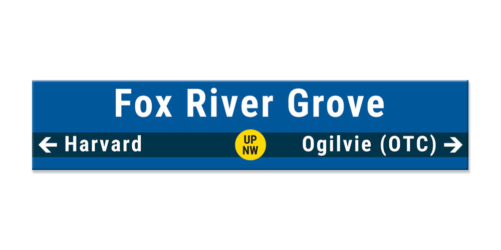 Fox River Grove Sign