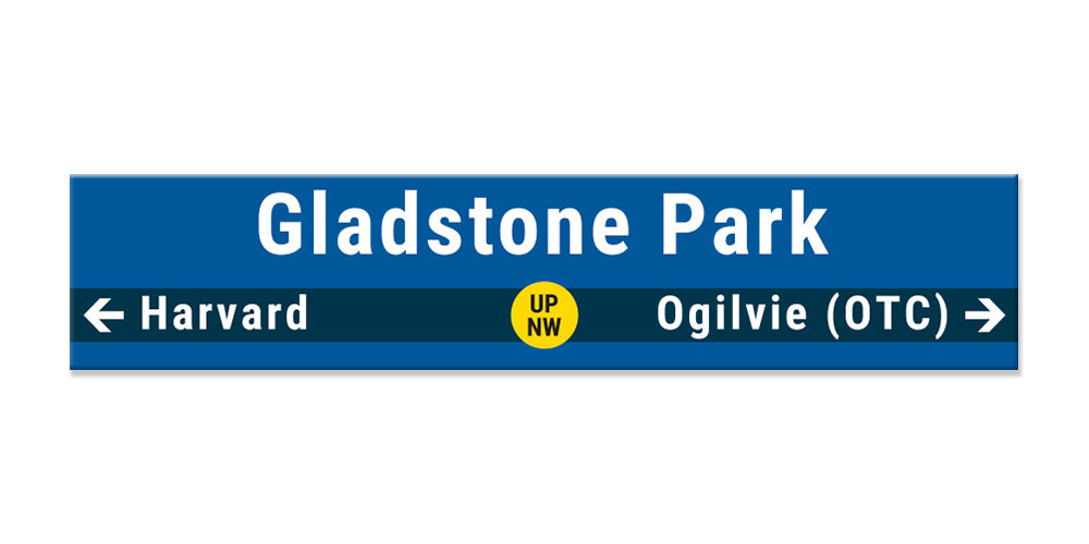 Gladstone Park Sign