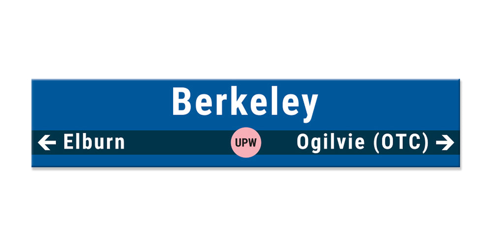 Berkeley Sign – Metra Merch