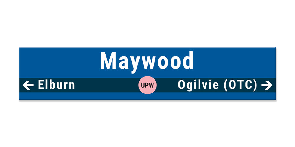 Maywood Sign