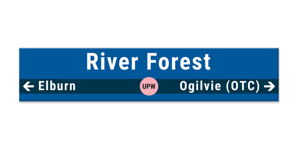 River Forest Sign