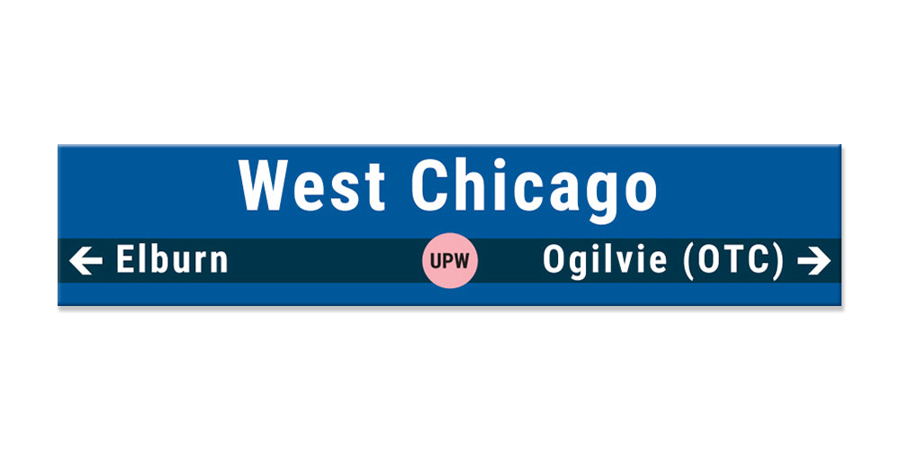 West Chicago Sign