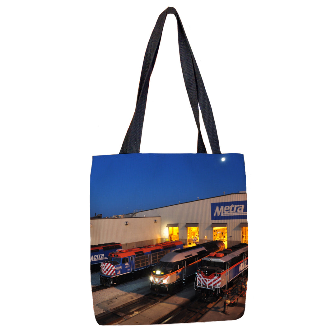 Metra Rail Yard Tote Bag