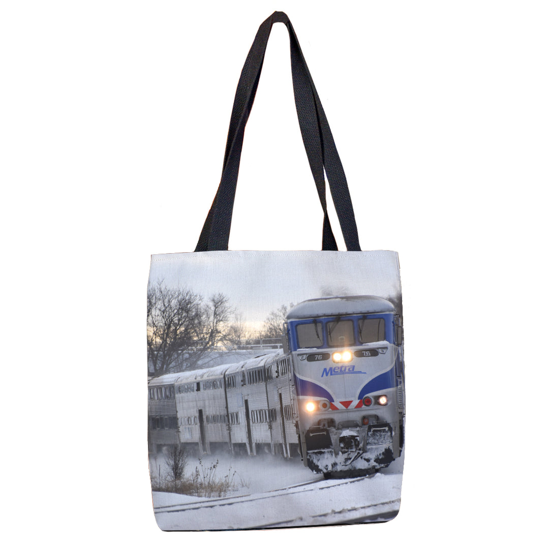 Metra 76 in Elgin Tote Bag