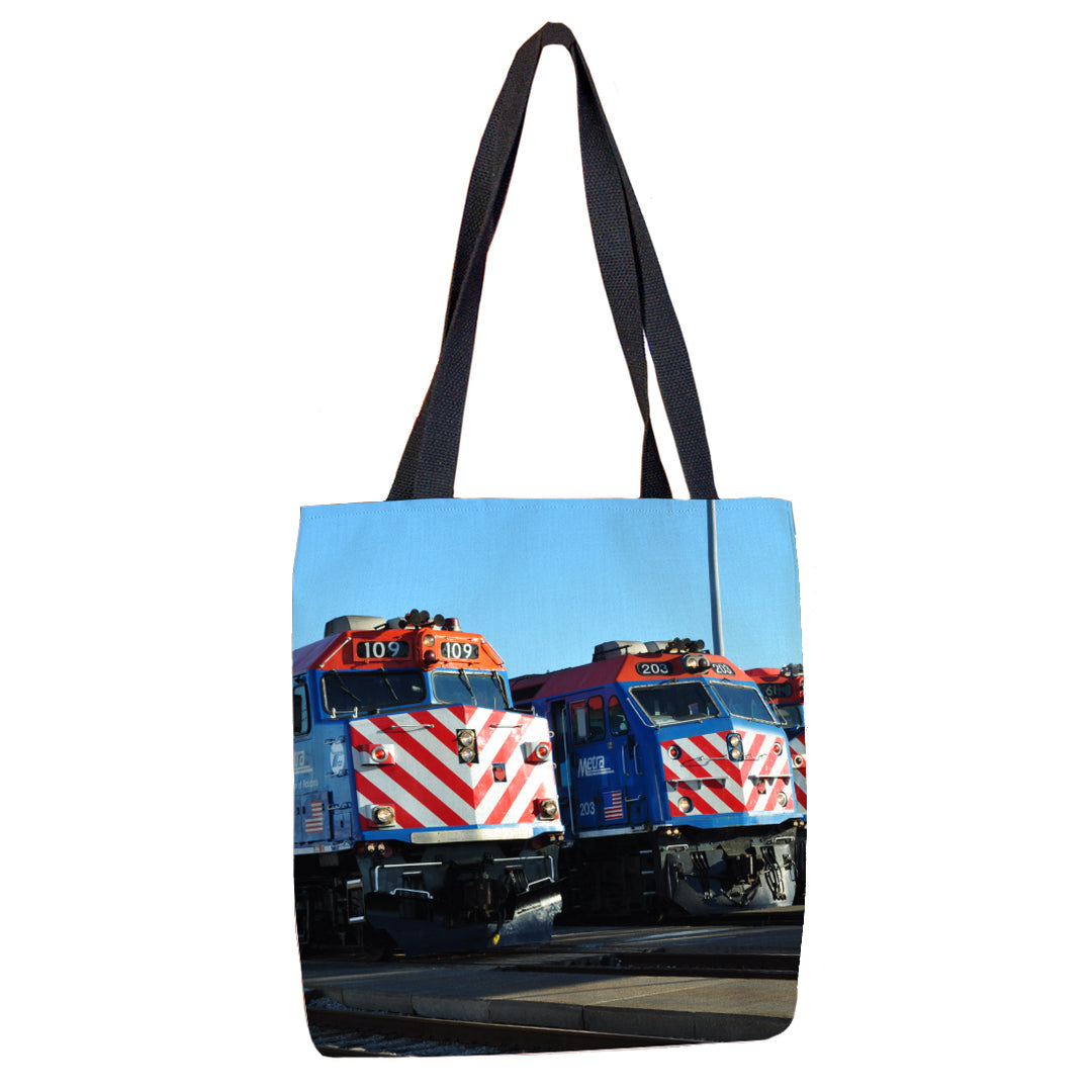 Metra Trains 109 & 203 Tote Bag