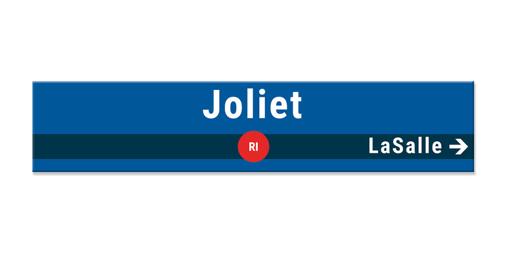 Joliet - Rock Island (RI) Sign