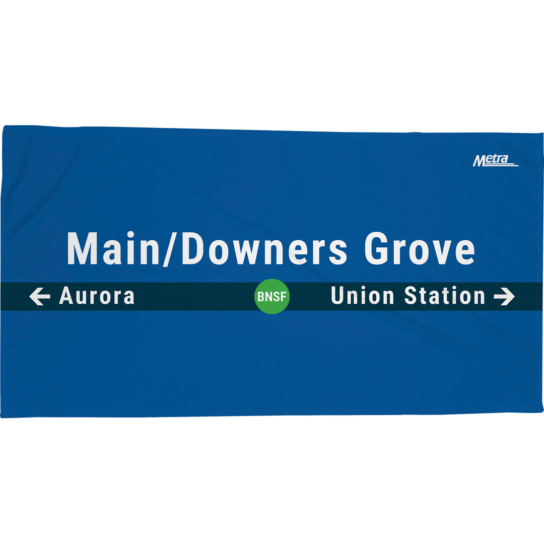 Main Street/Downers Grove Towel