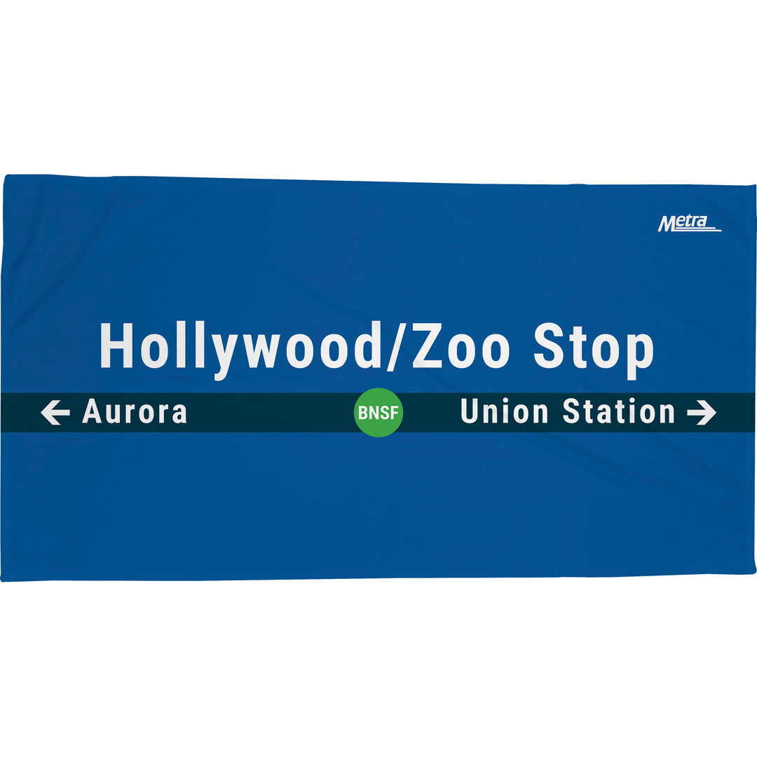 Hollywood/Zoo Stop Towel