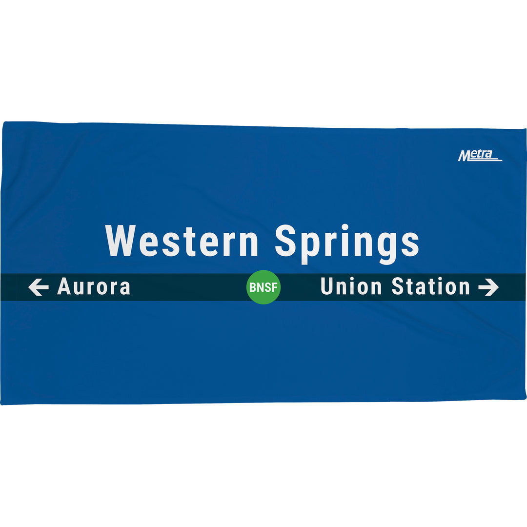 Western Springs Towel