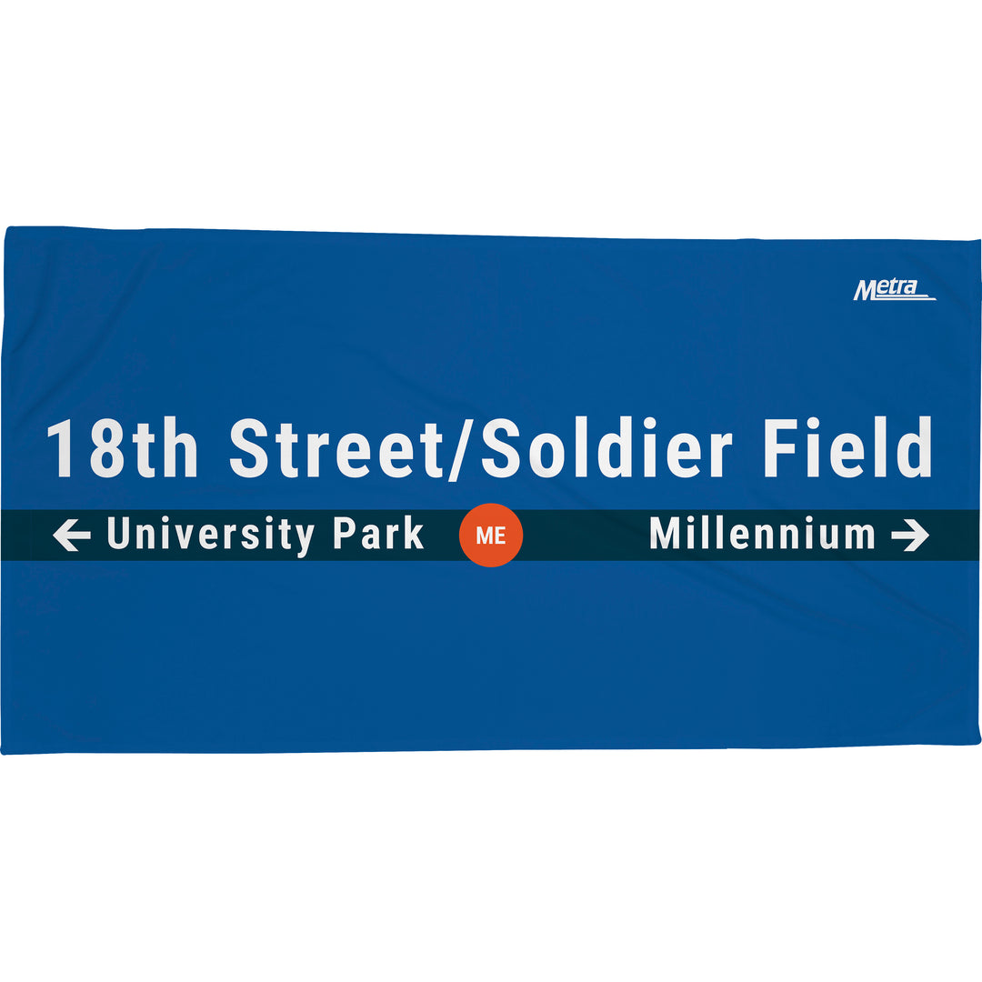 18th Street/Soldier Field Towel