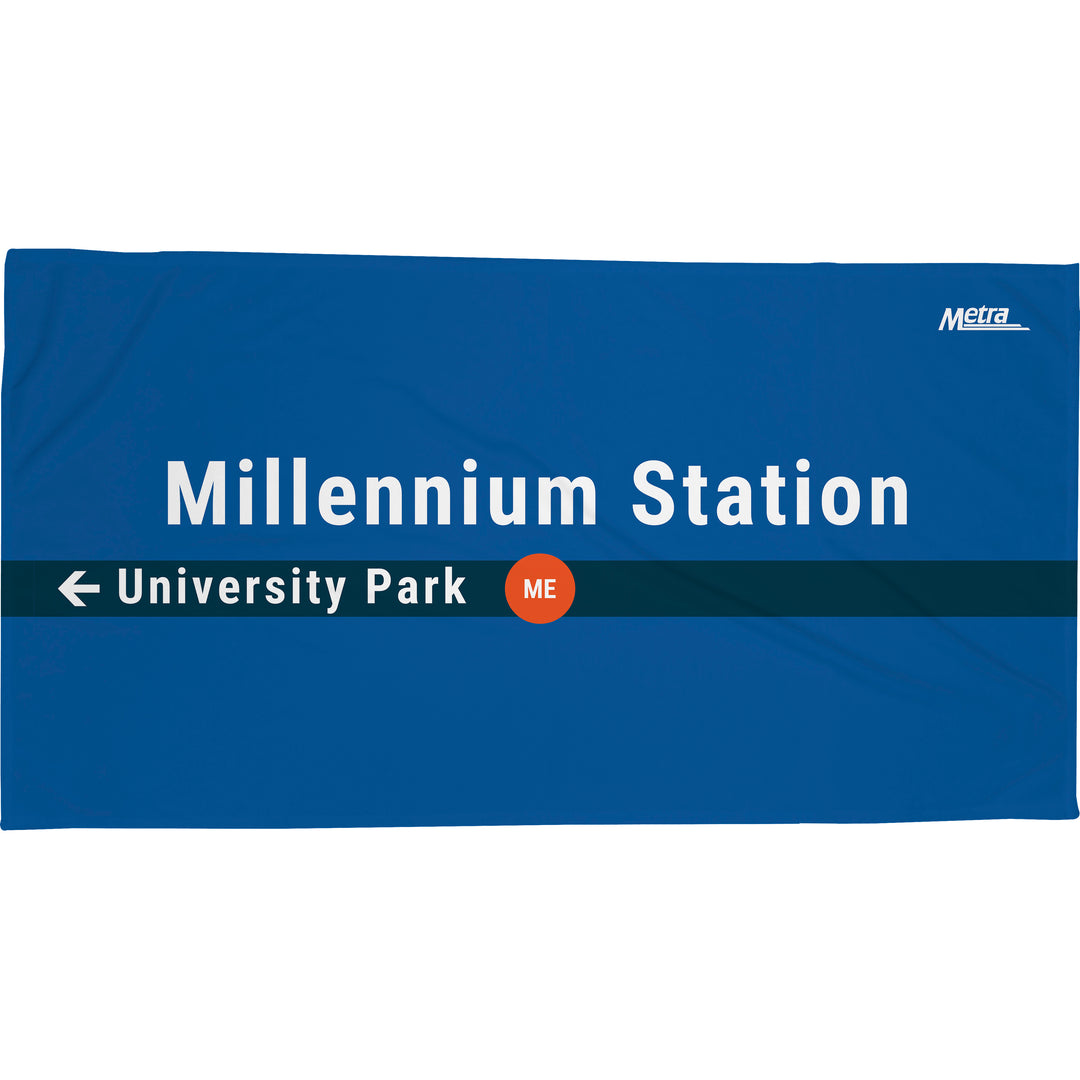 Millennium Station - Metra Electric (ME) Towel