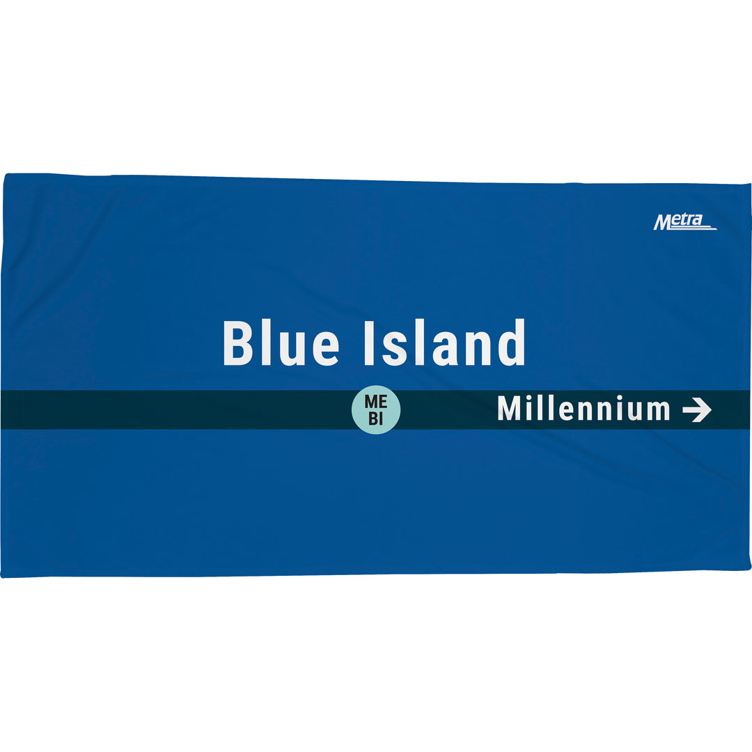 Blue Island Towel