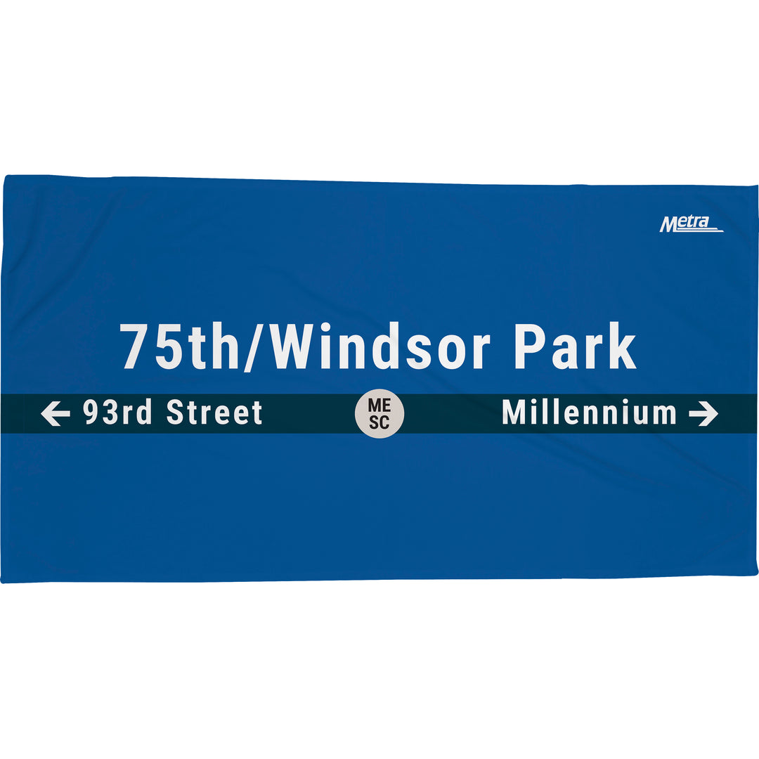 75th Street/Windsor Park Towel