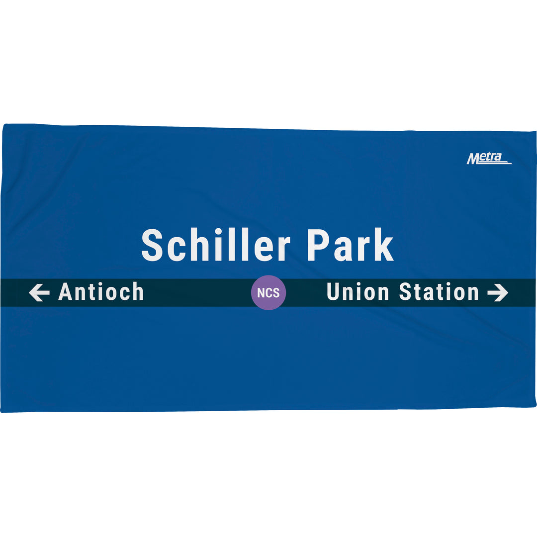 Schiller Park Towel