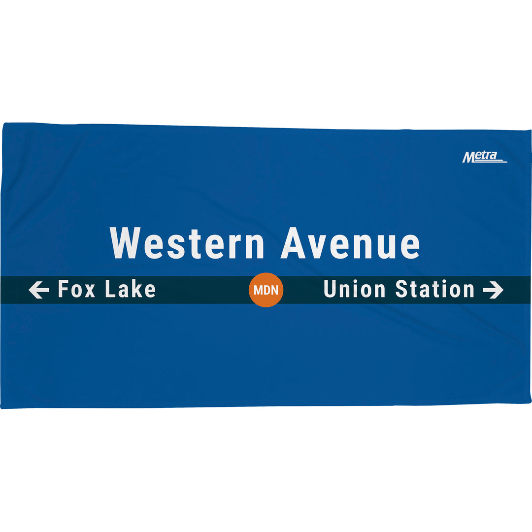 Western Avenue - Milwaukee District North (MD-N) Towel