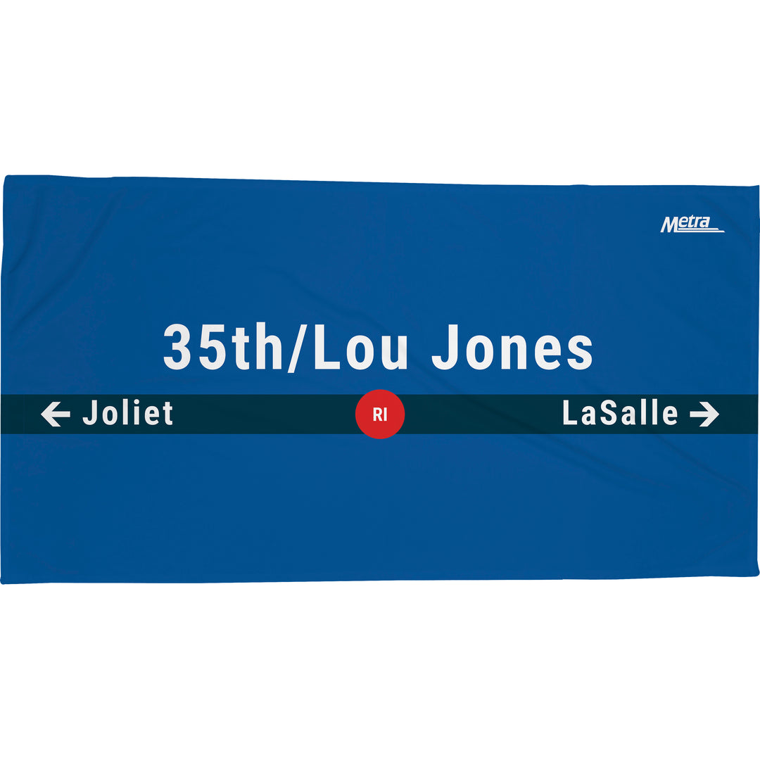 35th Street/"Lou" Jones/Bronzeville Towel