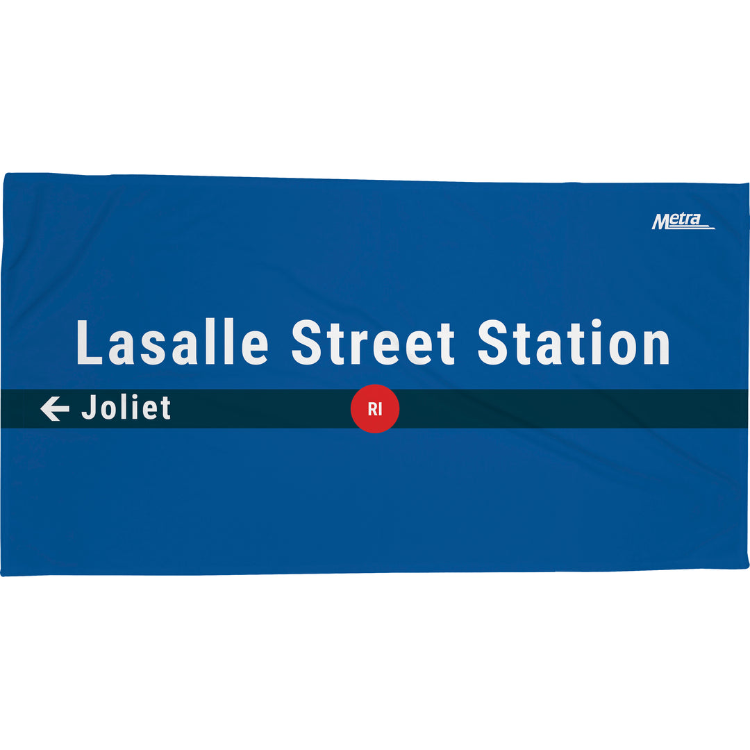 LaSalle Street Station Towel