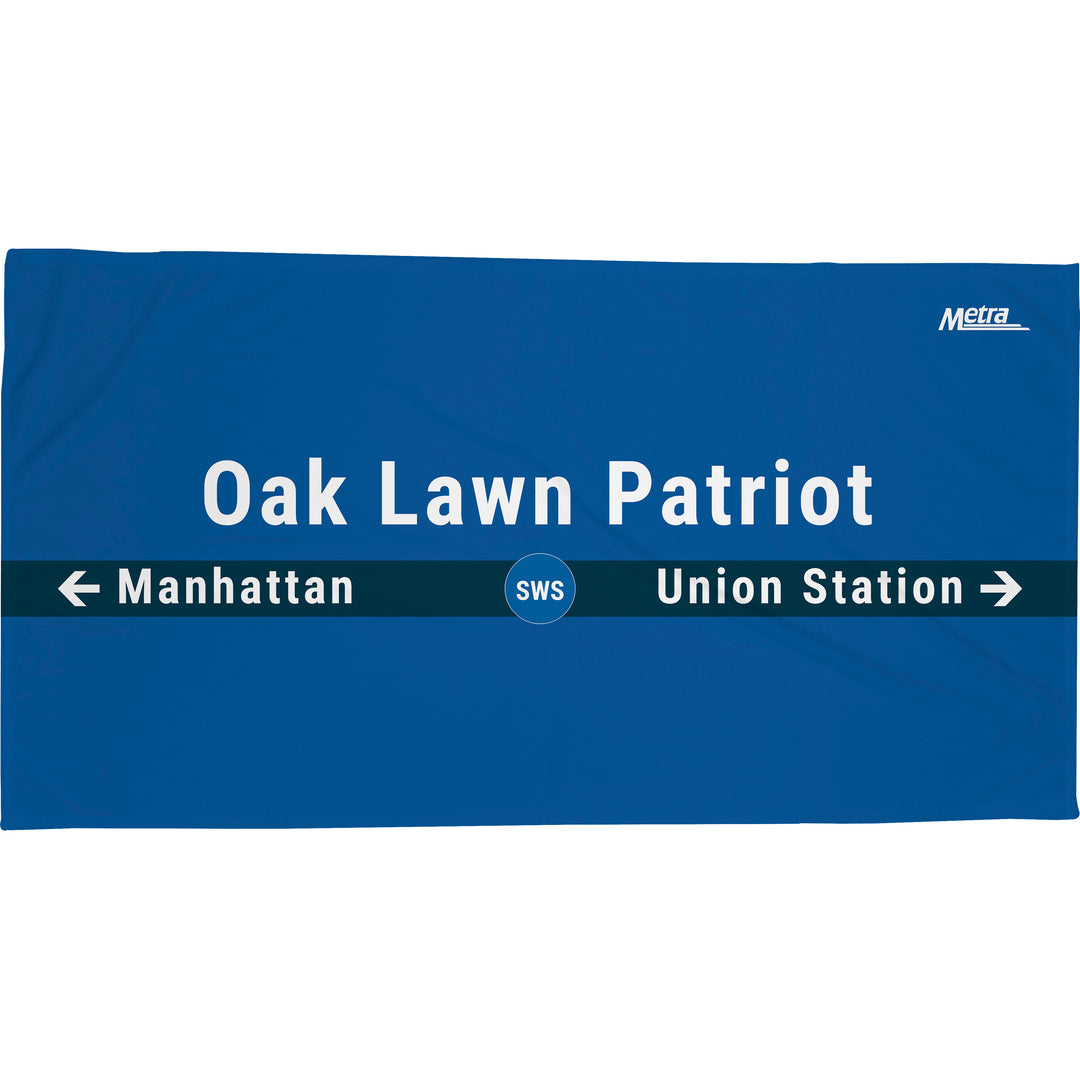 Oak Lawn Patriot Towel