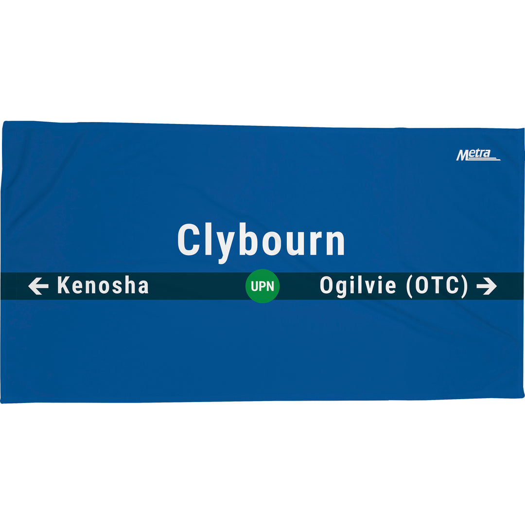 Clybourn - Union Pacific North (UP-N) Towel