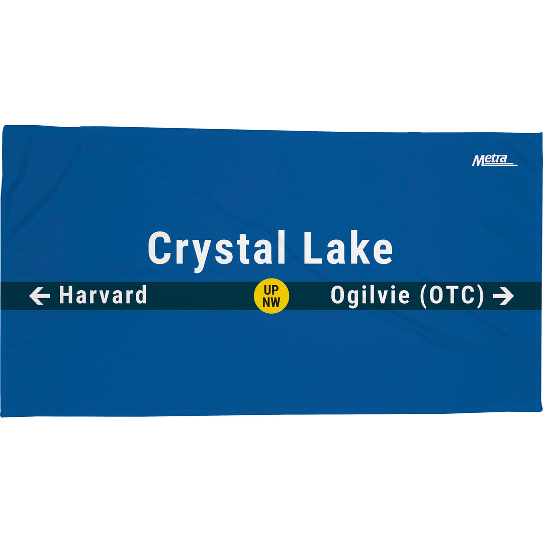 Crystal Lake Towel