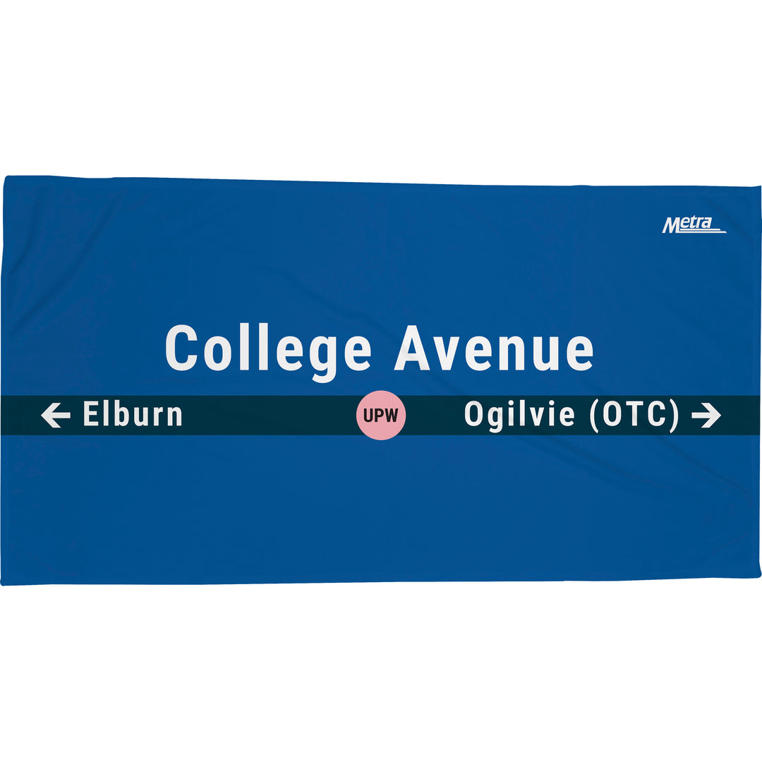 College Avenue Towel