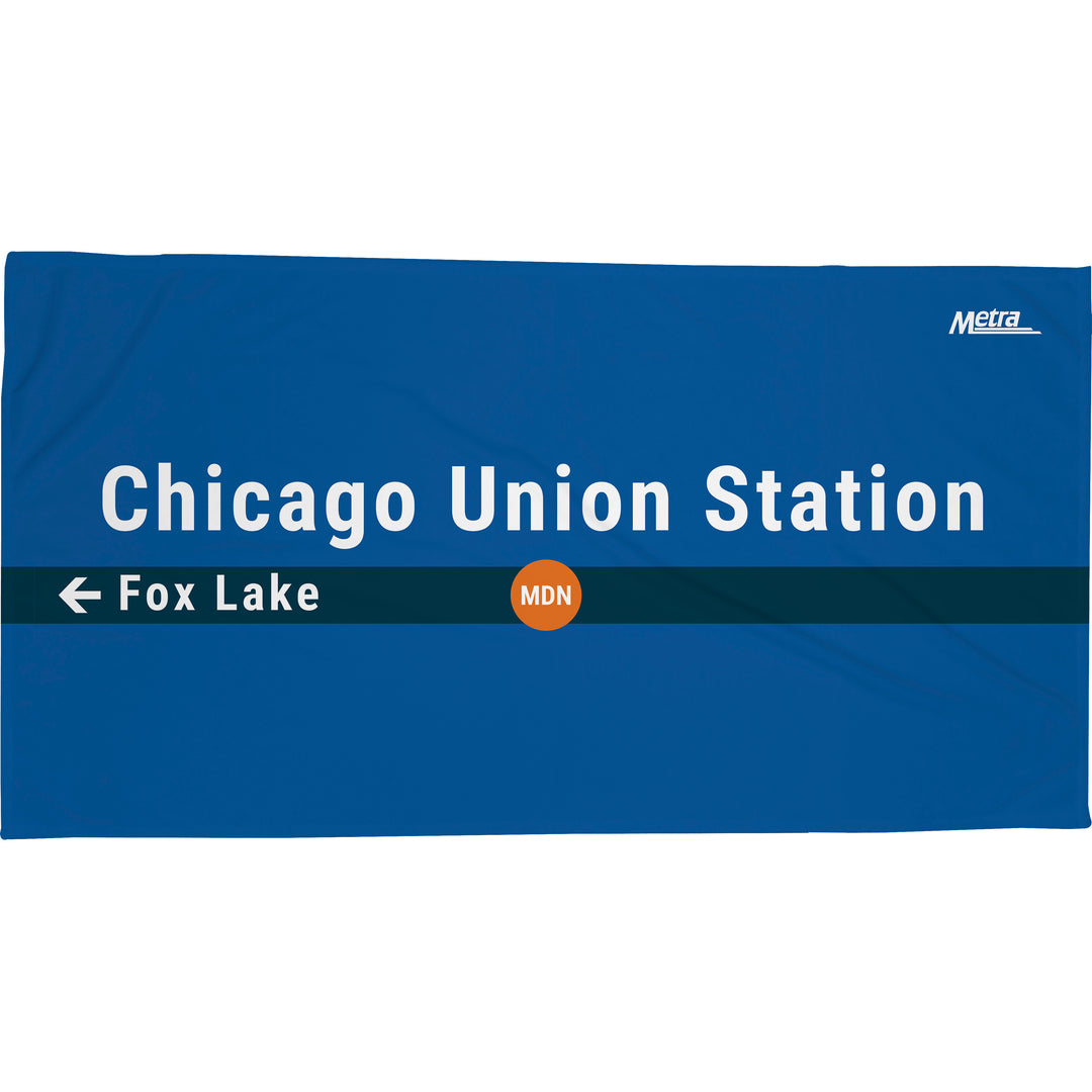 Chicago Union Station - Milwaukee District North Towel