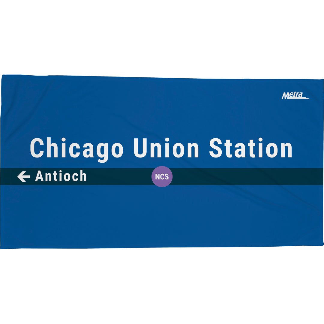 Chicago Union Station - North Central Service (NCS) Towel