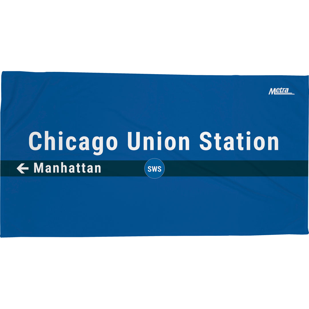 Chicago Union Station - SouthWest Service (SWS)  Towel